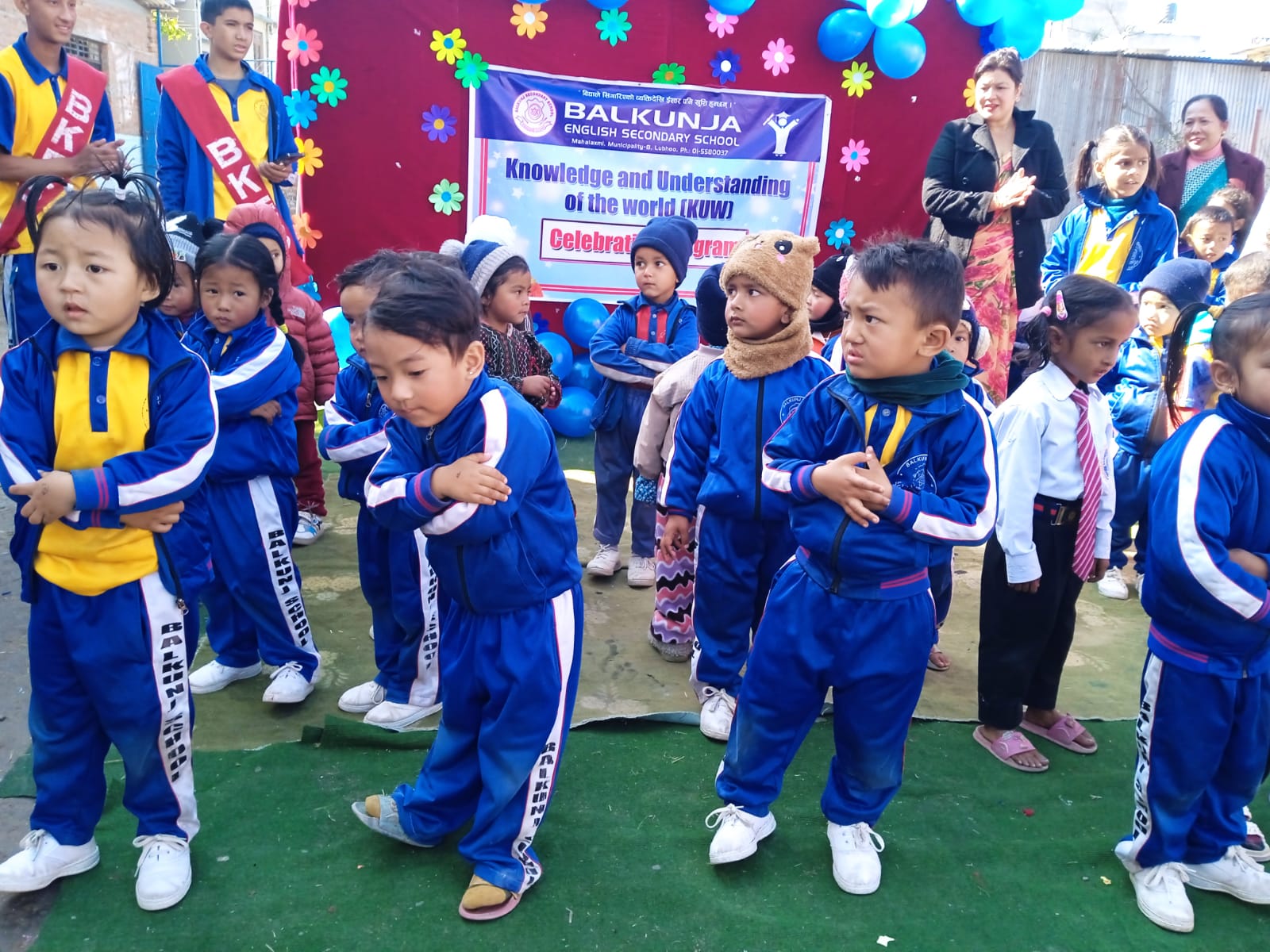 Students Celebrating KUW